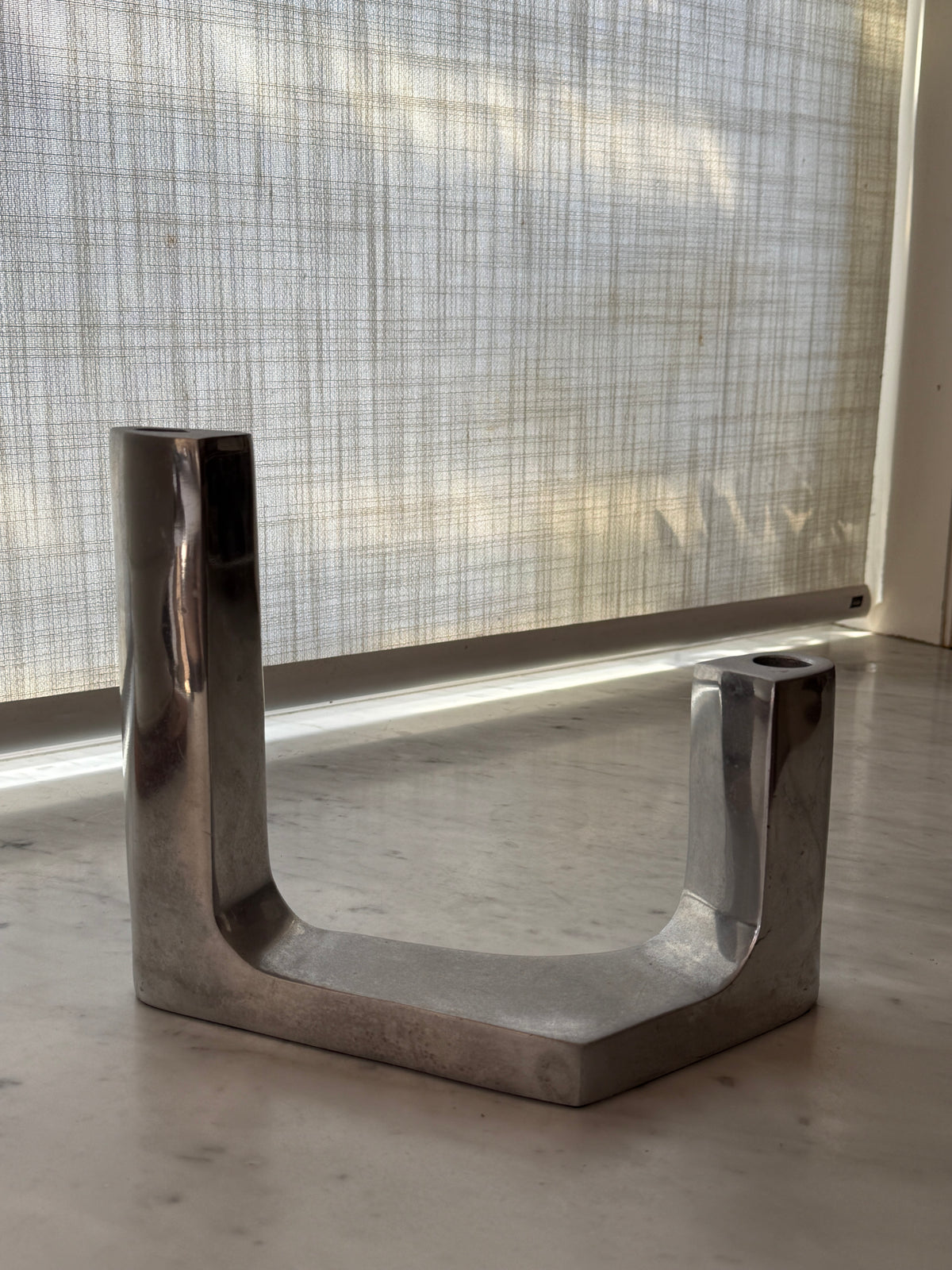 Brutalist candle holder