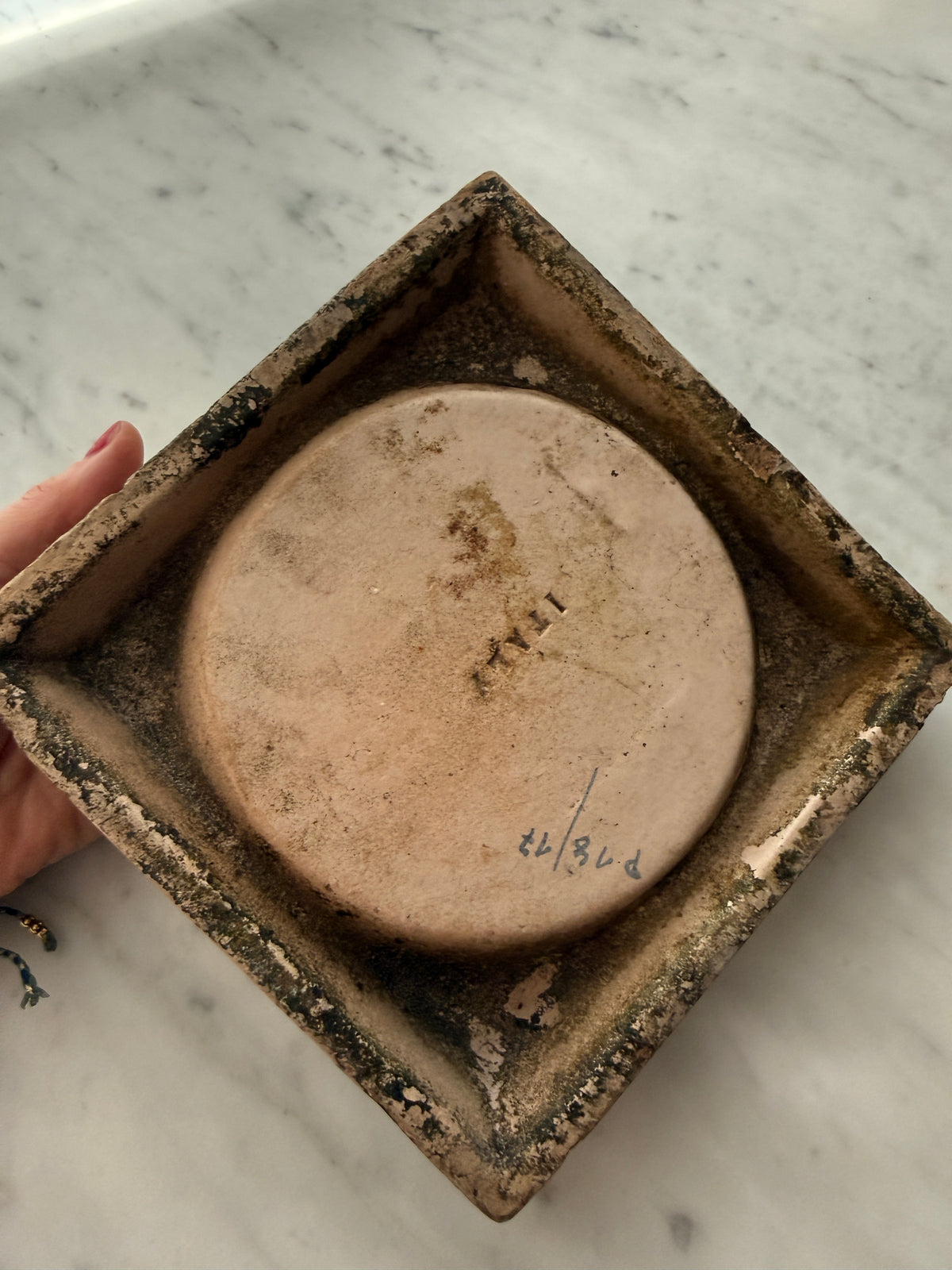 Italian ceramic ashtray