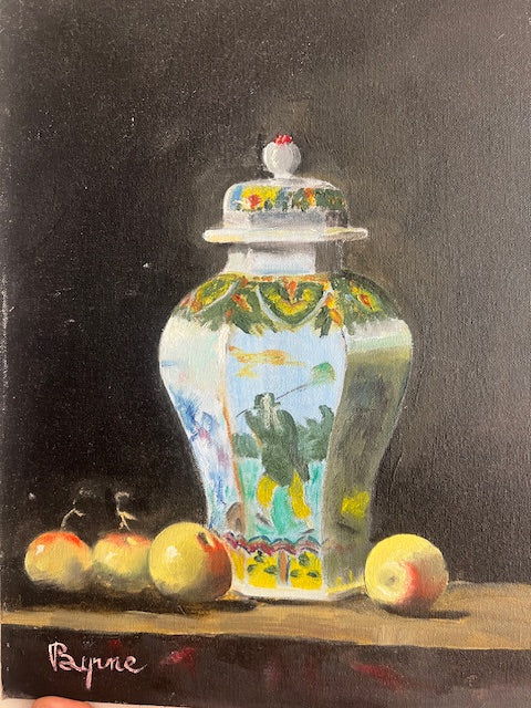 Oil painting still life