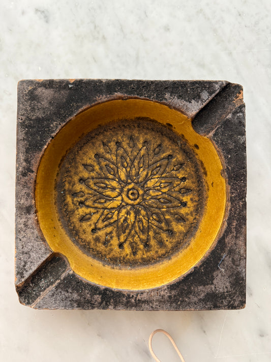 Italian ceramic ashtray