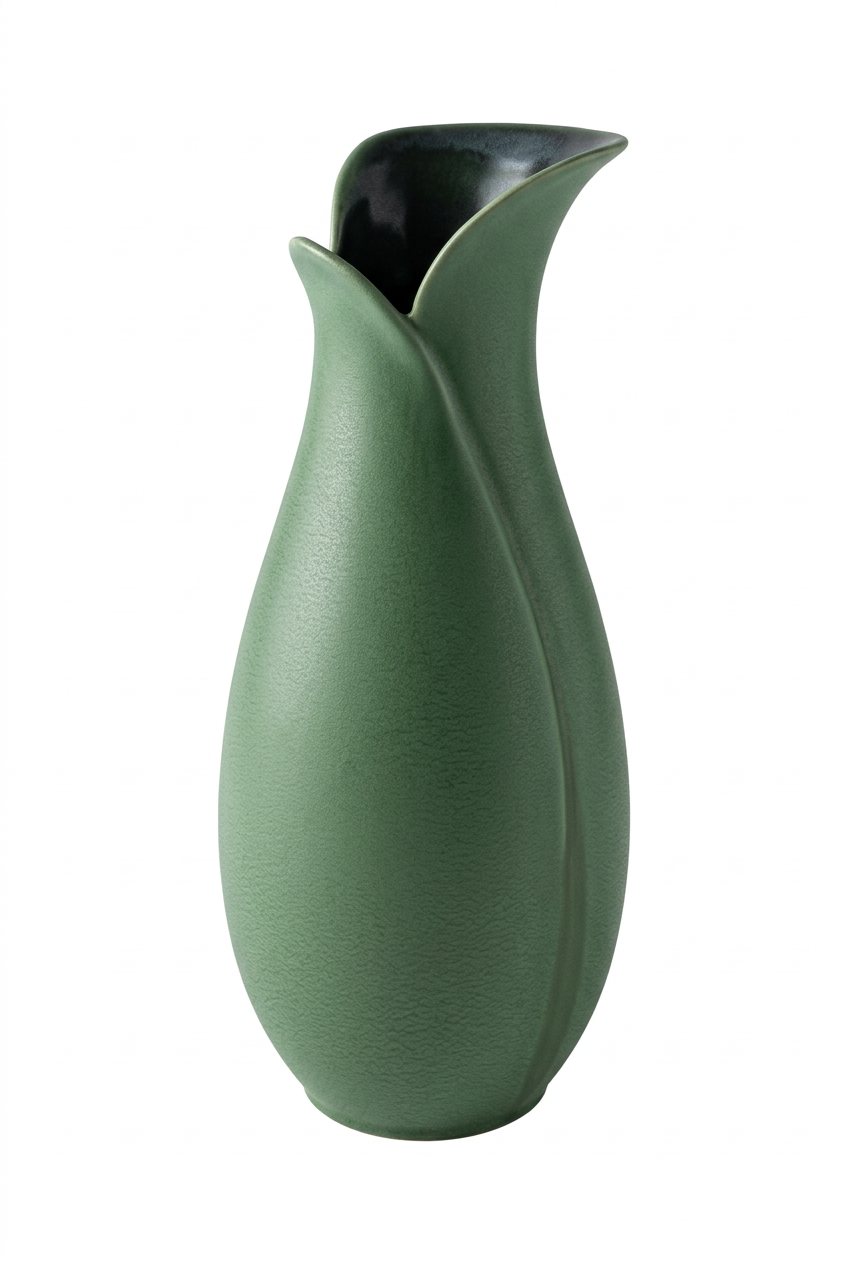 Sage large tulip vase - hire