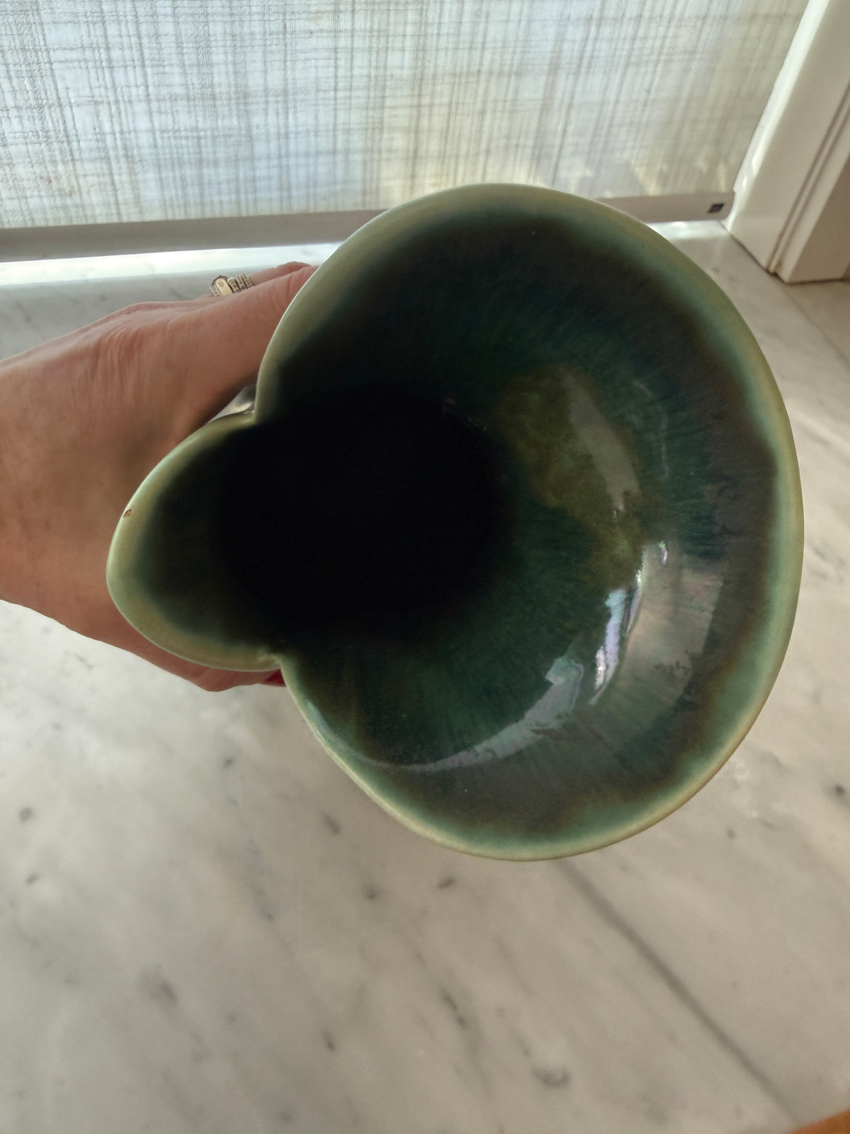 Sage large tulip vase - hire