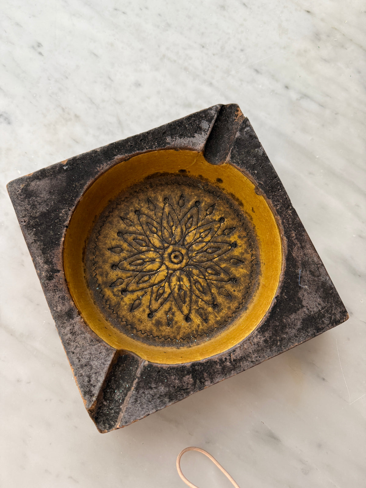 Italian ceramic ashtray