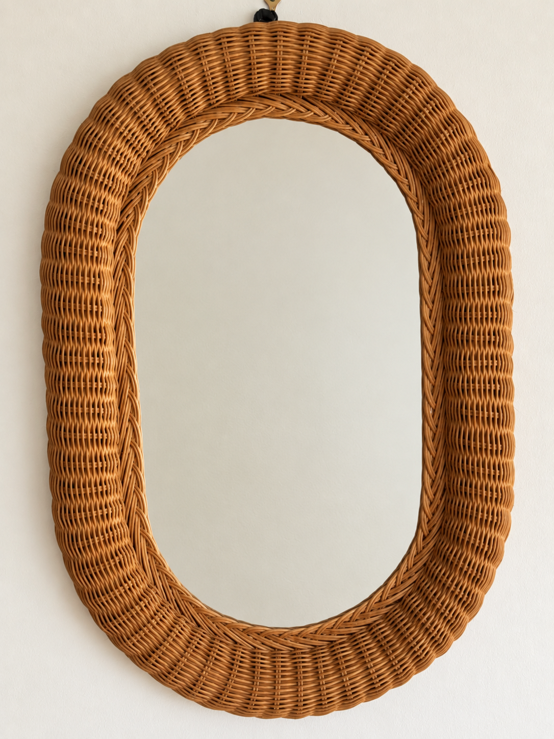 Vintage cane mirror 