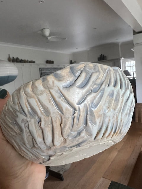 Hand-made ceramic bowl