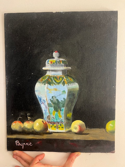 Oil painting still life