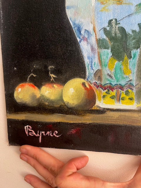 Oil painting still life