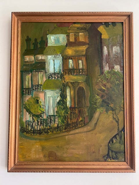 Vintage oil painting, Paddington