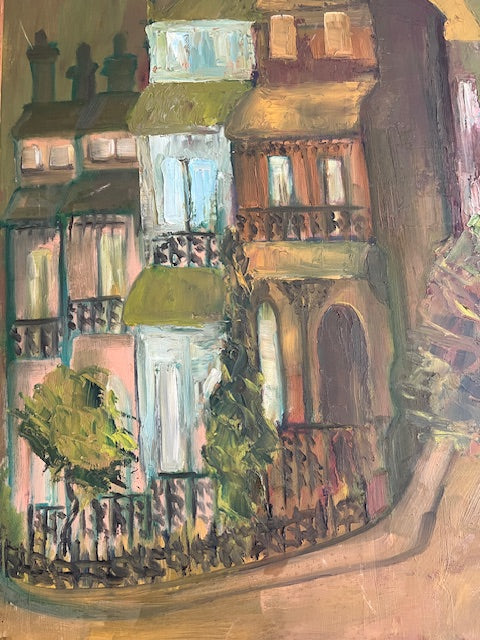 Vintage oil painting, Paddington