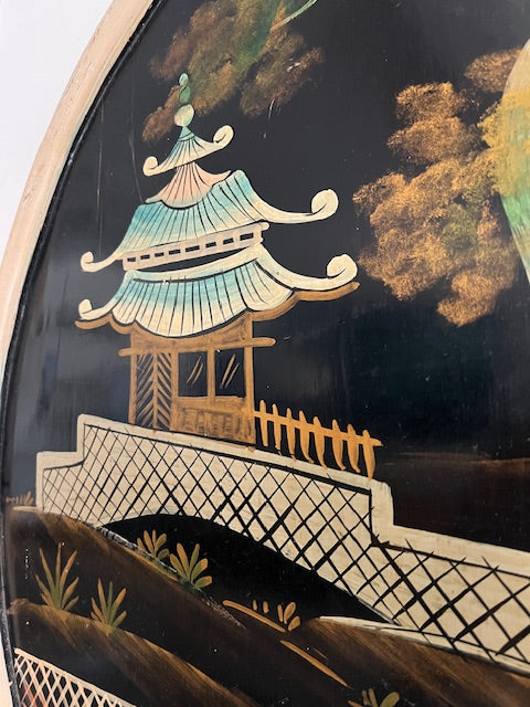 Large vintage Japanese painting