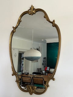 Gilded Shield Mirror