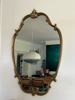Gilded Shield Mirror