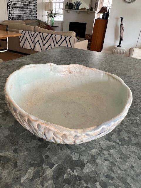 Hand-made ceramic bowl